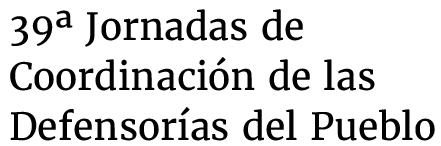 Logo de las 39ª Jornadas